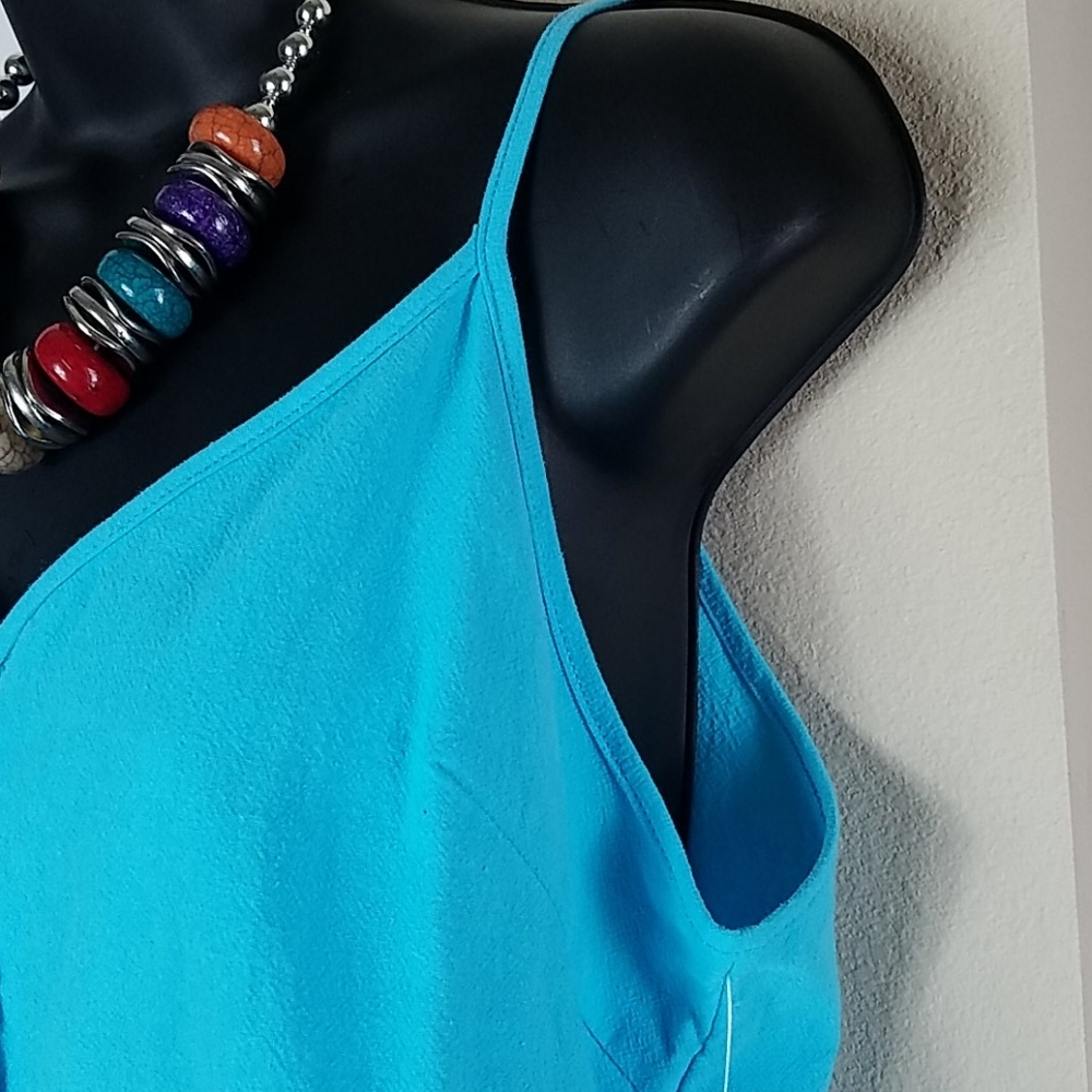 JW Style, Teal top, adjustable straps, Sz M - Picture 4 of 8